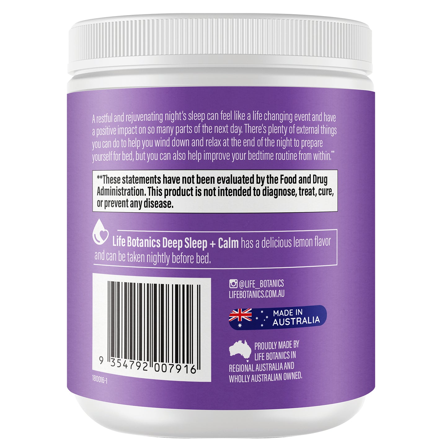 Life Botanics Deep Sleep + Calm Powder
