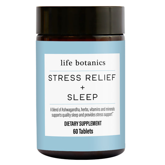 Life Botanics Stress Relief + Sleep Tablets